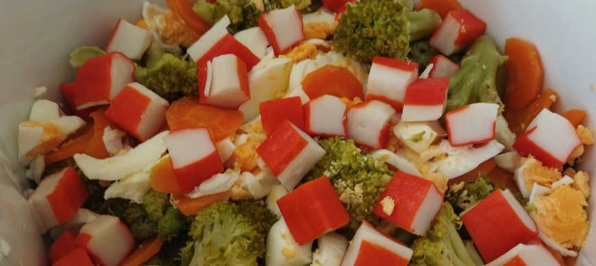 Ensalada fría de brócoli