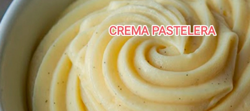 CREMA PASTELERA SIN HUEVO