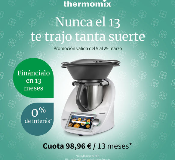 TU Thermomix® AL 0% DE INTERES EN 13 MESES