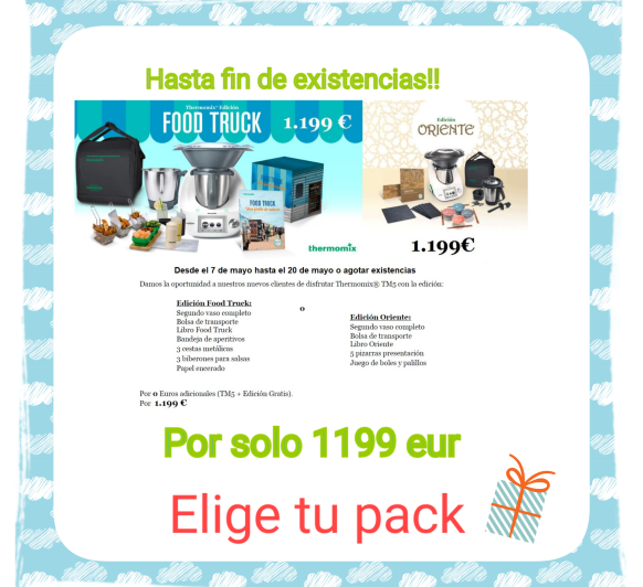 TM5 con regalo, últimas unidades!!