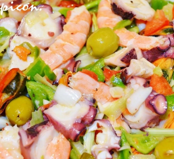 PULPO EN SALPICÓN