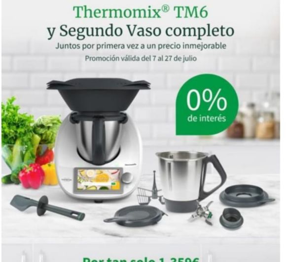 Edicion 0% sin intereses con vaso completo de Repuesto