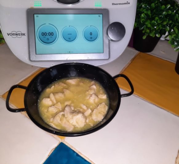 Pollo a la naranja