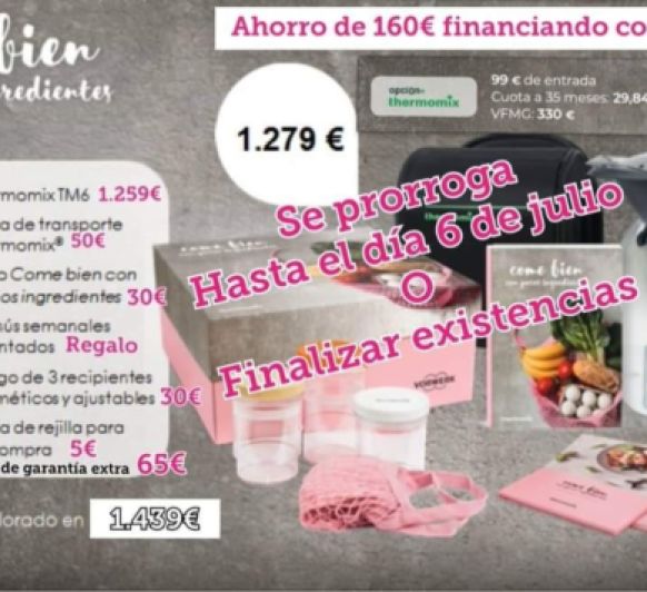 EDICIÓN COME BIEN CON POCOS INGREDIENTES ... esta es tu EDICIÓN llámame 664771818