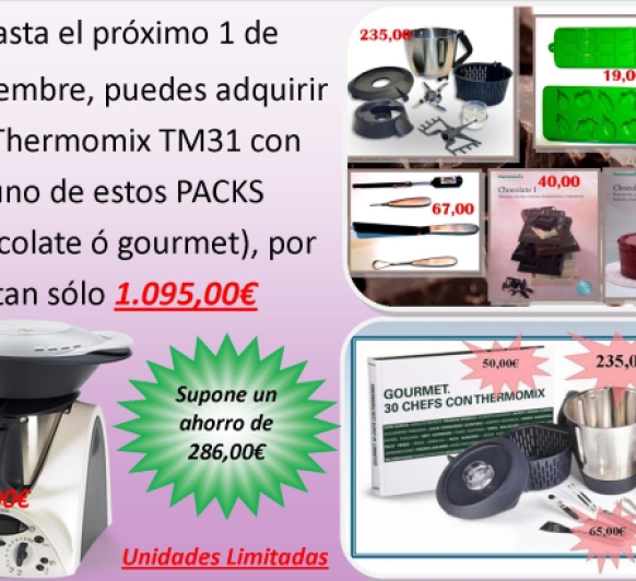 PROMOCIÓN PACK CHOCOLATE - PACK GOURMET