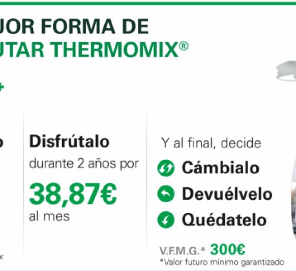 !!!!!Thermomix con opcion+ !!!!!