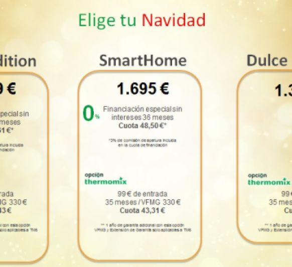 Promoción Thermomix® Navidad 2020 ''Elige tu Navidad sin Intereses''