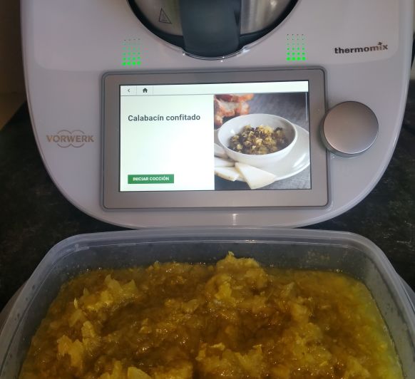 Calabacin confitado
