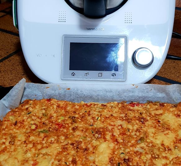 Coca rápida de verduras